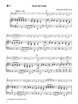 15 Intermediate Christmas Carols - Noël - Partition - Tuba